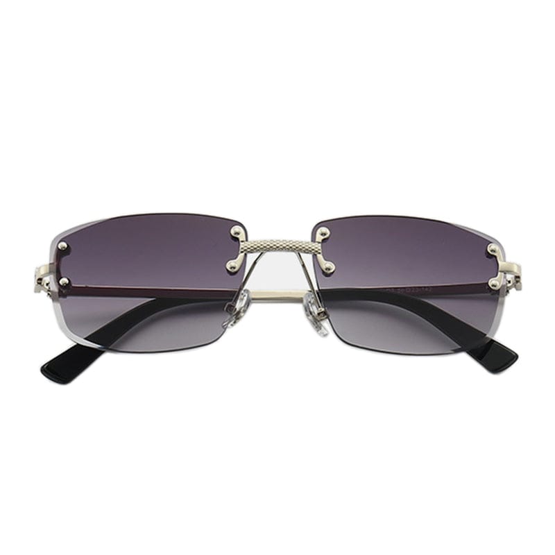 Midnight Purple rectangle sunglasses